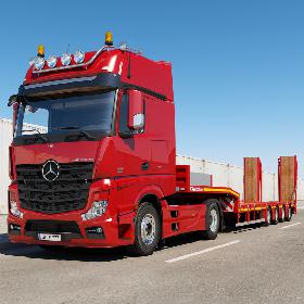 Mercedes Actros (flatbed Trailer)